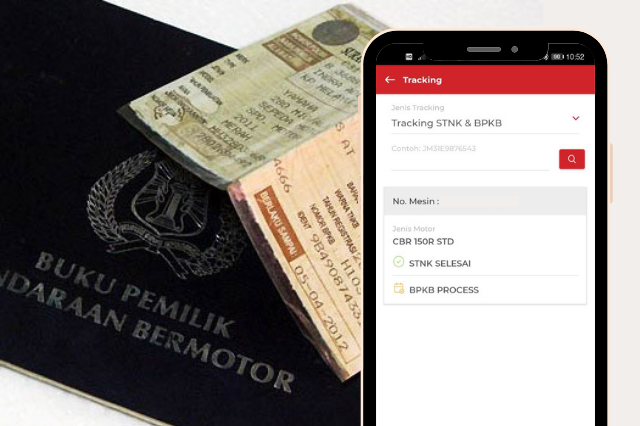 Tracking STNK dan BPKB Pakai Daya Auto