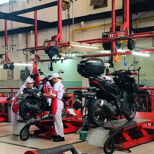 service untuk motor honda