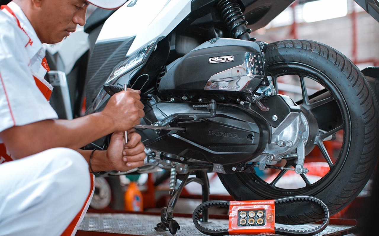 Service motor honda