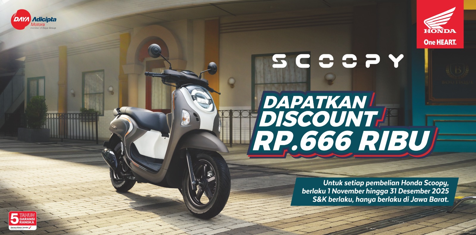 SCOOPY GAYA GUE NOVEMBER Baner DA 4