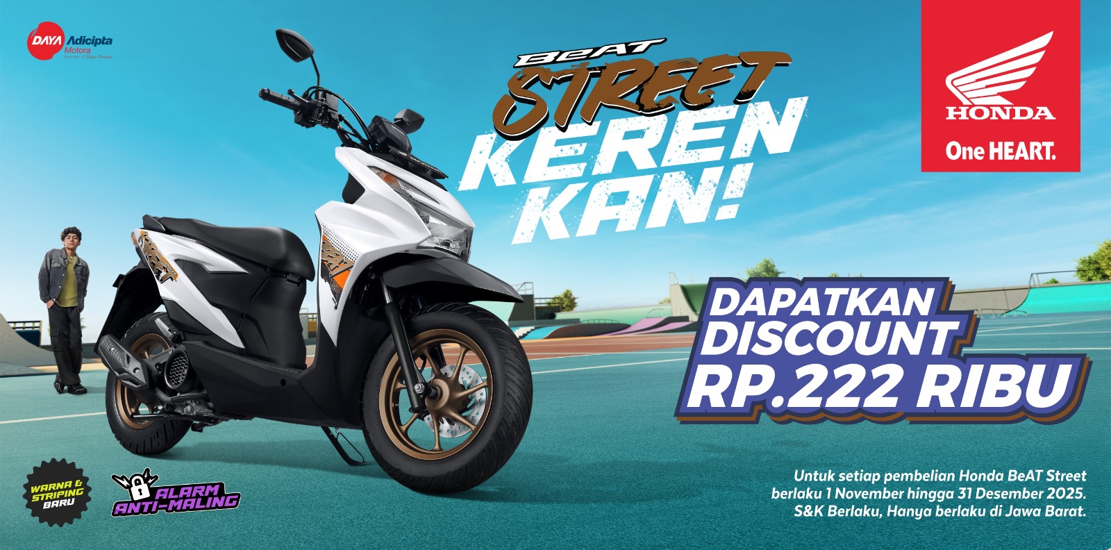 BEAT STREET NOVEMBER SIDE BANER DAY AUTO