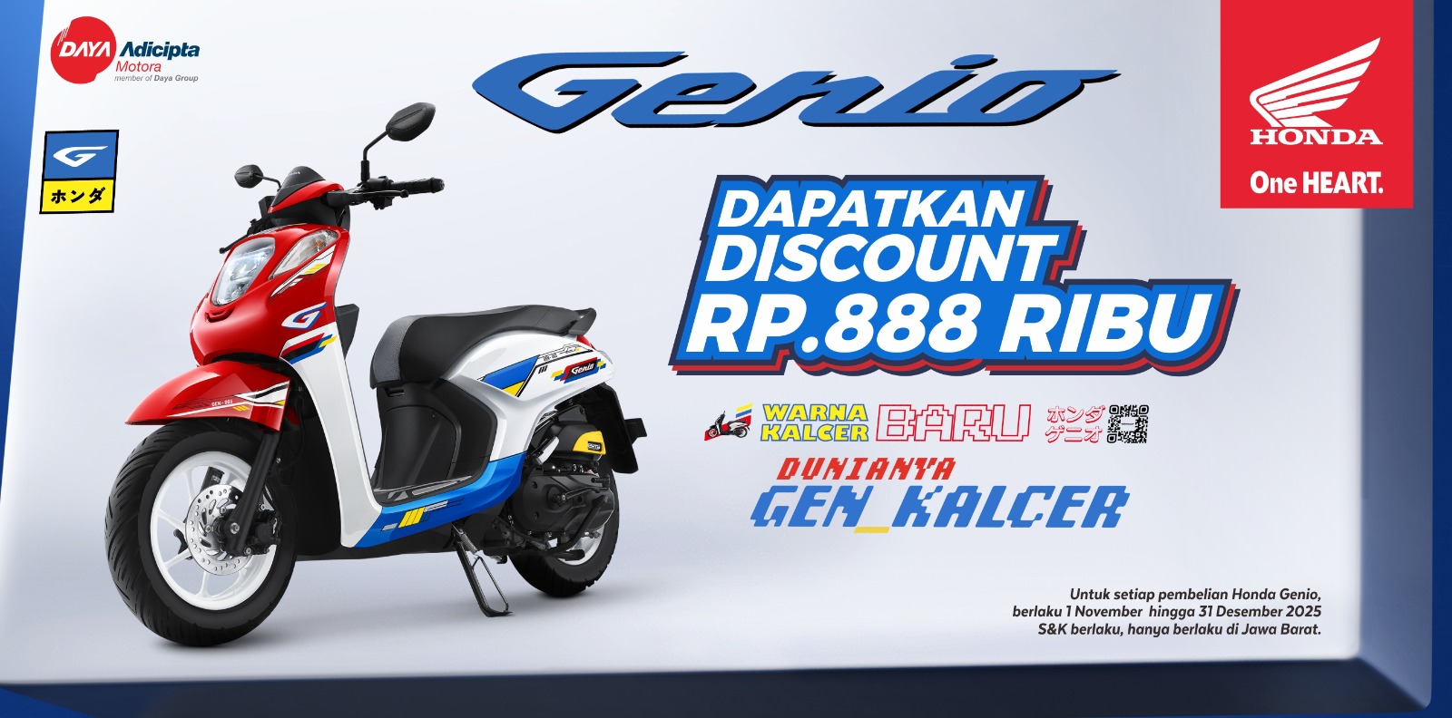 GENIO NOVEMBER DAYA AUTO